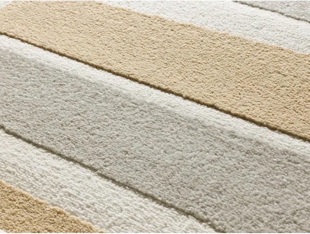 Tappeto grigio chiaro/color crema 80x150 cm Flora – Universal