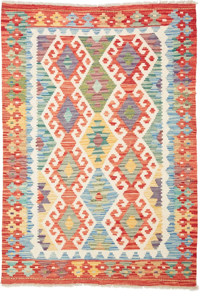 Kilim Tappeto 110 x 150 (Pakistan) Tessuto A Mano