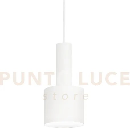 Holly sospensione in metallo 1 luce attacco e 27 bianco  12cm