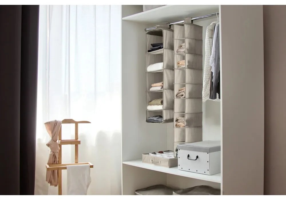 Organizer in tessuto appeso per il guardaroba Nancy - Compactor