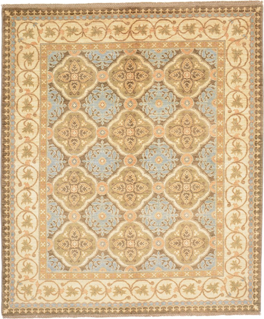 Samarkand Tappeto orientale 160x190 (Pakistan) Annodato A Mano