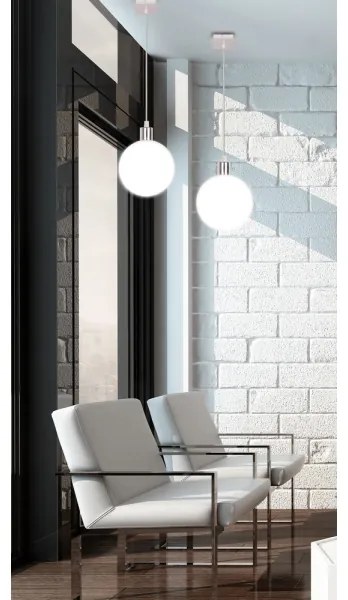 Lampadario su corda ODEN 1xG9/40W/230V d. 15 cm