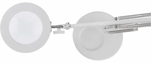 Extol - Lampada da tavolo LED dimmerabile con una lente d'ingrandimento LED/8W/5V 2900/4500/7500K bianco
