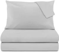 Completo letto 2 piazze poli grigio