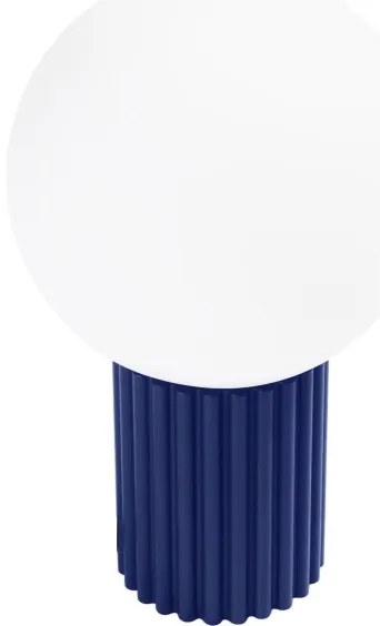 Sollux SL.1741 - Lampada da tavolo HALO 1xG9/8W/230V diametro 12 cm blu
