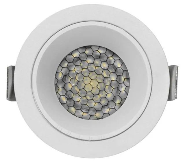 Faro da Incasso Bianco 8W Foro Ø55mm CCT 15°-55° con driver Philips Colore Bianco Variabile CCT