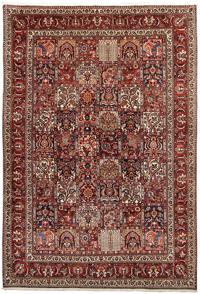 Bakhtiar Tappeto persiano 320 x 220 (Iran) Annodato A Mano