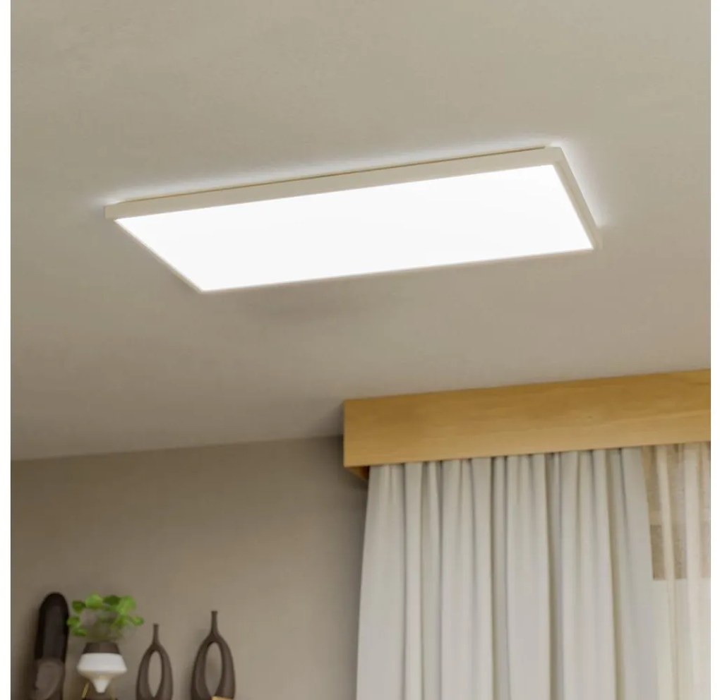 Eglo 901453 - Plafoniera LED da esterno ROVITO 17,2W/230V 30x57 cm IP44 bianco