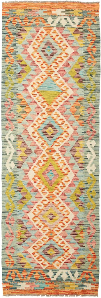 Kilim Tappeto 70 x 200 (Pakistan) Tessuto A Mano