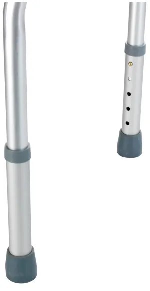 WENKO 206051100-Sgabello SECURA 46x53,5 cm bianco/argento