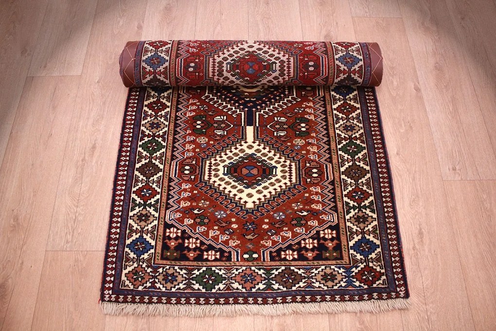 Yalameh Tappeto 210x80 (Iran) Annodato A Mano