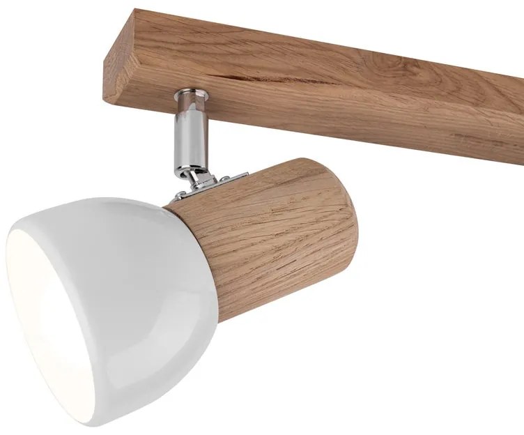 Plafoniera scandinavo Plafoniera scandinavo Izida 2 x E27 2 x E27 bianco 37 cm x 5 cm