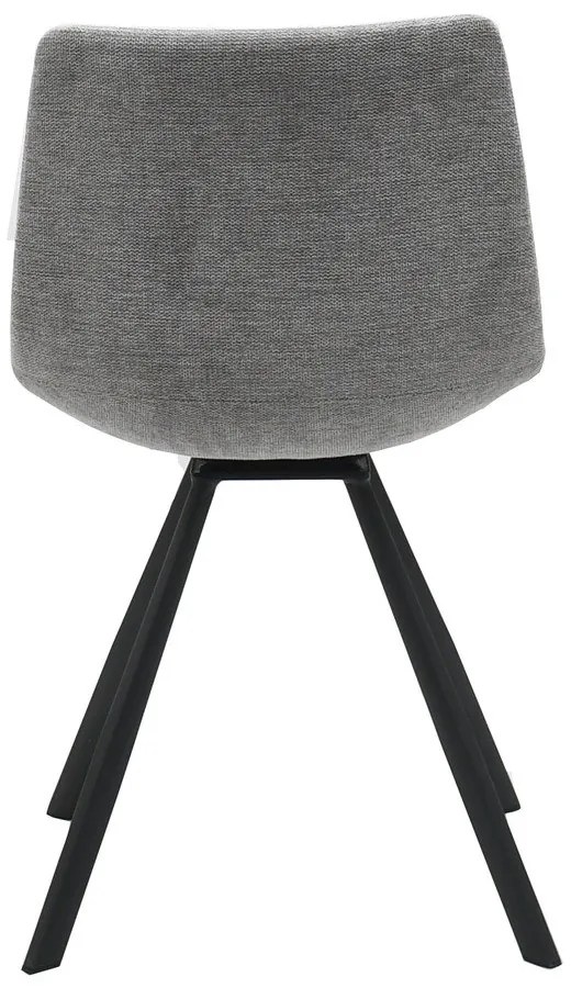 Sedia da pranzo grigio chiaro Yukon - Unique Furniture