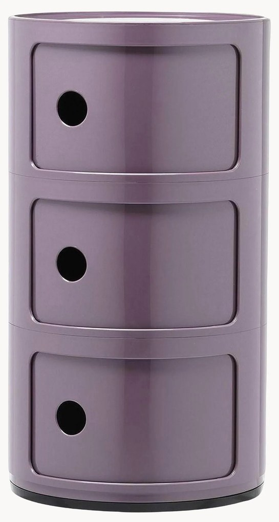 Contenitore di design con 3 cassetti Componibili, alt. 59 cm