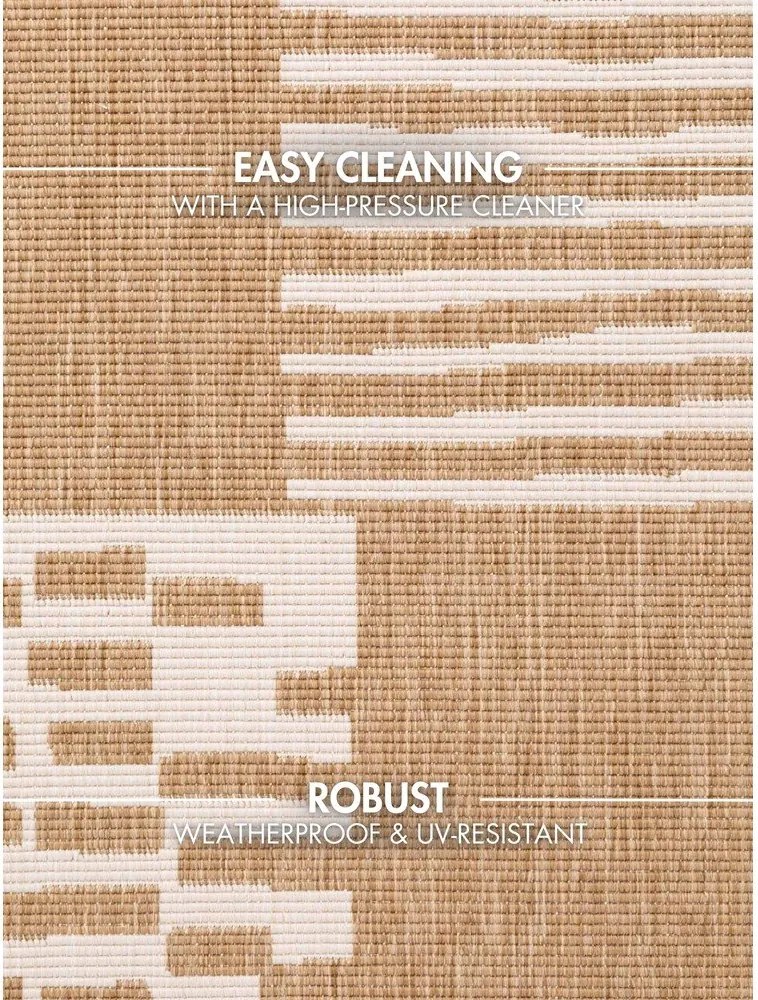 Tappeto da interno/esterno color crema/di colore naturale 200x300 cm Haringey Acacia – Ted Baker