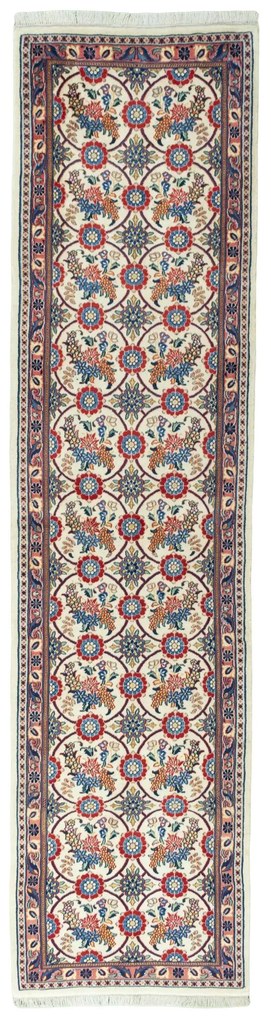 Veramin Tappeto persiano 290 x 70 Beige (Iran) Annodato A Mano