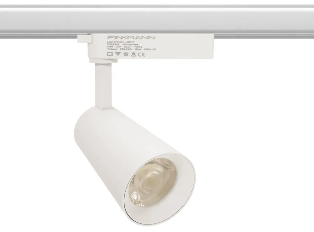 Faro LED 30W Monofase 38°, Bianco Variabile CCT CRI92 - Bridgelux LED Colore Bianco Variabile CCT