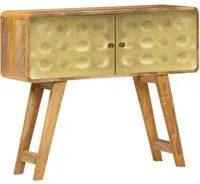 Credenza in Legno Massello di Mango 90x30x77 cm cod mxl 16907