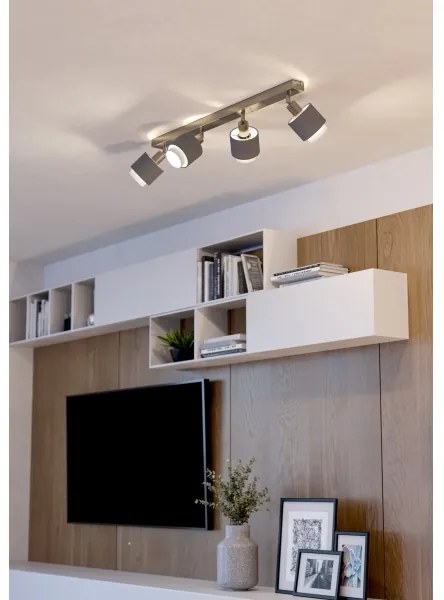 Eglo 901048 - Faretto BELLIZZI 4xE14/7,5W/230V