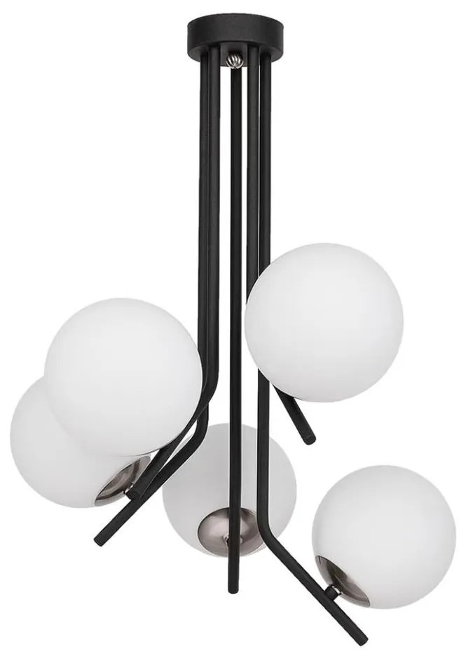 Jupiter 1737 - Lampadario a sospensione con supporto rigido TIM 5xE14/40W/230V cromo