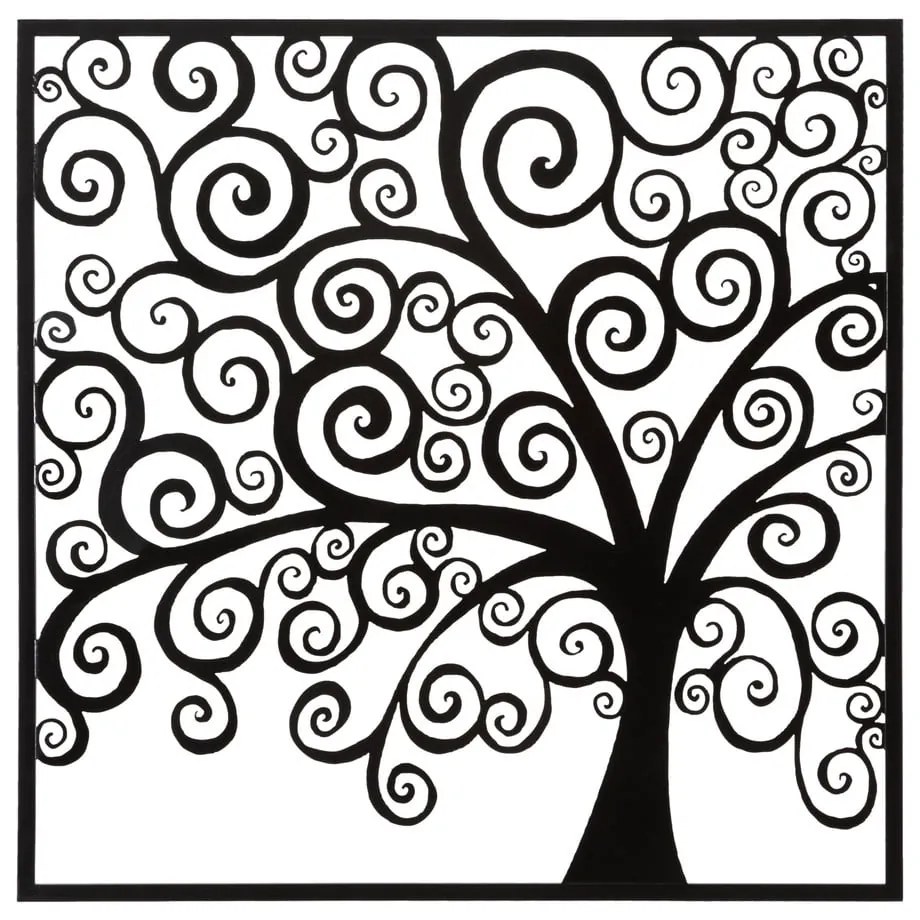 Decorazione murale in metallo 100x100 cm Three Plus - Mauro Ferretti