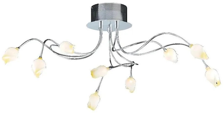Luxera 64031 - LOTOSS Lampadario fisso 9xG4/20W/230V