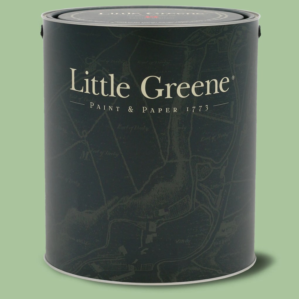 Little Greene Intelligent Satinwood Archive Colours - Spearmint 202 - 2,5l