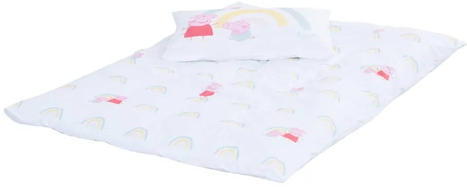 Biancheria da letto per culla in cotone 100x135 cm Peppa Pig - Roba