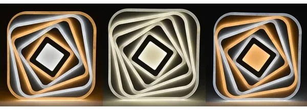 Ecolite WALP02-210W/LED - Plafoniera LED dimmerabile MODERNA LED/210W/230V + telecomando