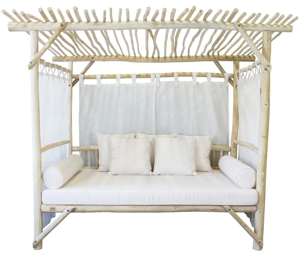 VANDENBERG - gazebo letto in teak