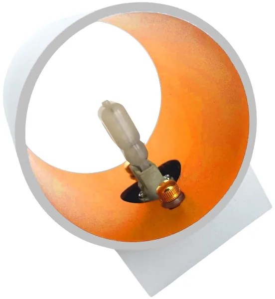 Applique SQUALLA TUBA 1xG9/50W/230V bianco/oro