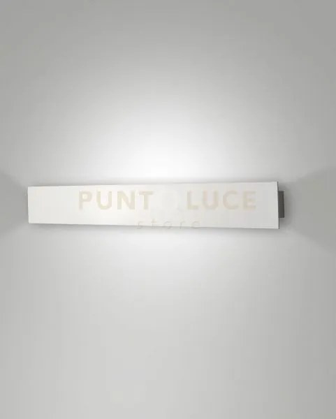Lotus applique bianca 64,5cm a led 3000k - 20w - 2700 lm dimmerabil...