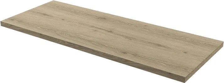 Piano cucina effetto legno rovere biondo AK L 304 x P63 cm, spessore 3.8 cm