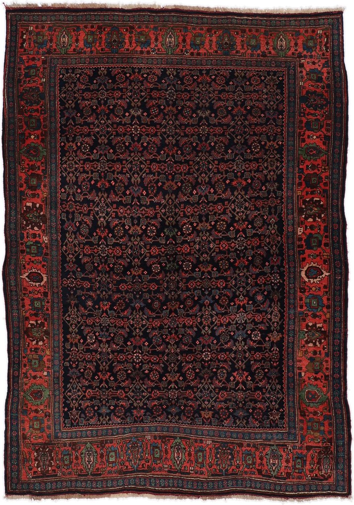 Kurdi Tappeto 210x150 (Iran) Annodato A Mano