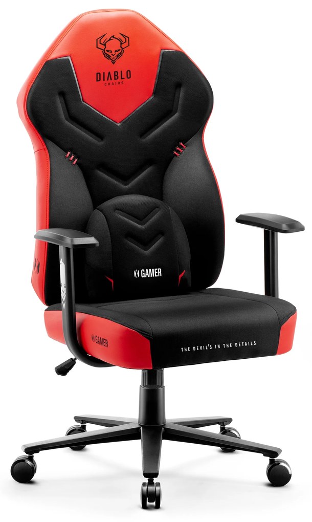 Sedia Da Gaming Diablo X-Gamer 2.0 Normal Size: Deep red