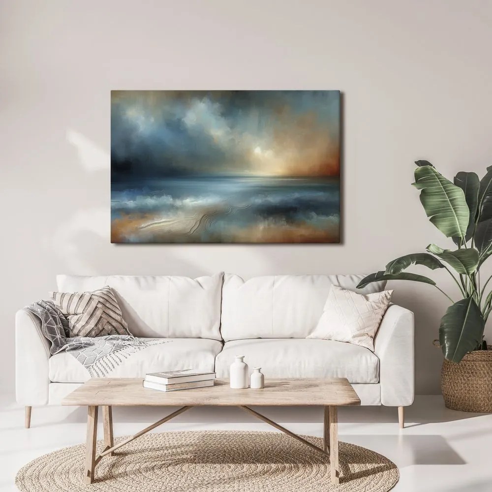 Quadro su tela – Mare e tramonto