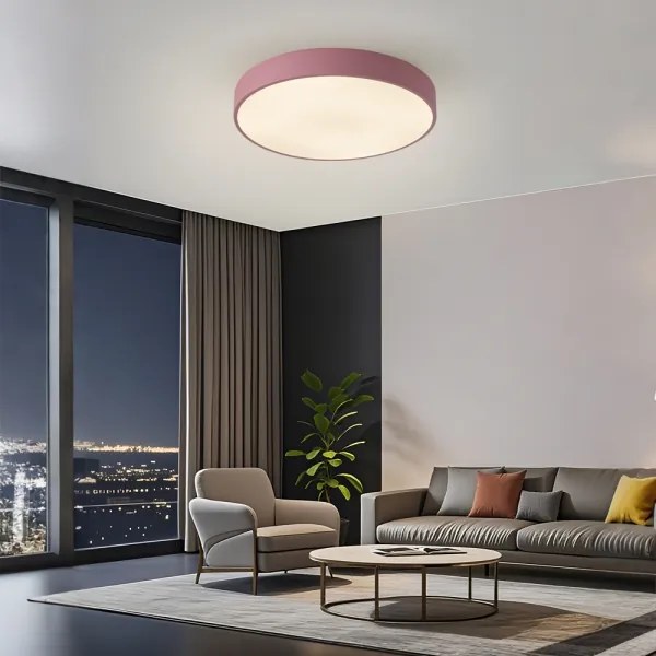 Brilagi - Plafoniera LED POOL LED/60W/230V 3000/4000/6000K 50 cm rosa