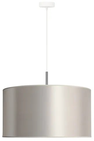 Duolla - Lampadario a sospensione con filo CANNES 1xE27/15W/230V diametro 45 cm argento