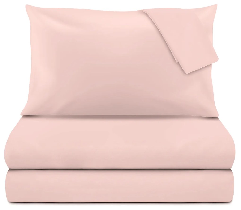 Completo letto matrimoniale rosa cipria Sugar