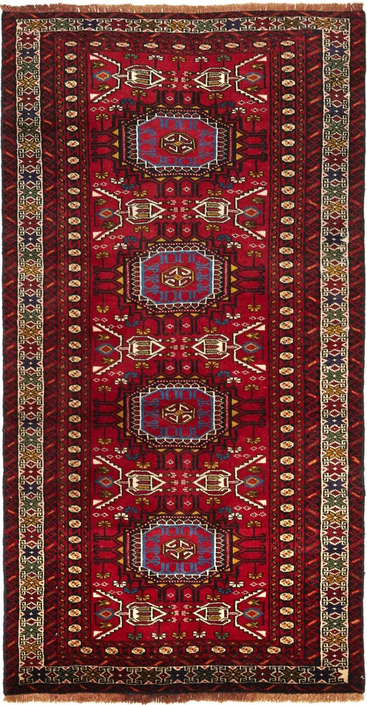 Tappeto persiano 100x190 (Iran) Annodato A Mano