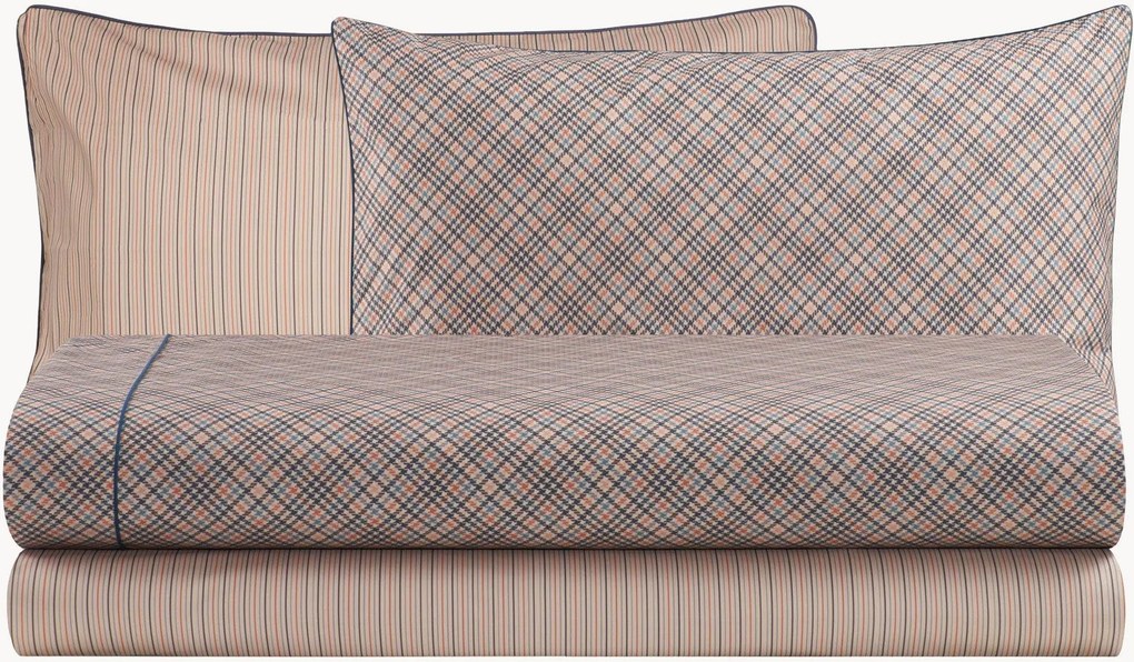Set di biancheria da letto in percalle di cotone Keith