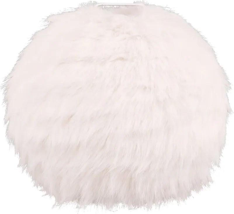 Lampada da tavolo color crema (altezza 24 cm) Furry - Reality