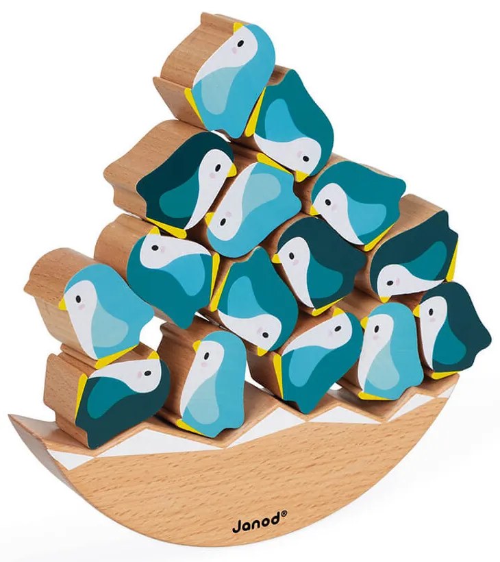 Pinguini dondolanti in legno - In collaborazione con il WWF®