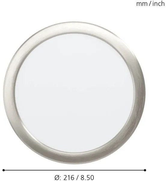 Eglo 98844 - Lampada da bagno dimmerabile a LED FUEVA-Z LED/16,5W/230V IP44