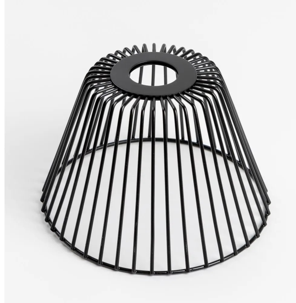 Paralume universale CURITIBA Ø 21 cm nero