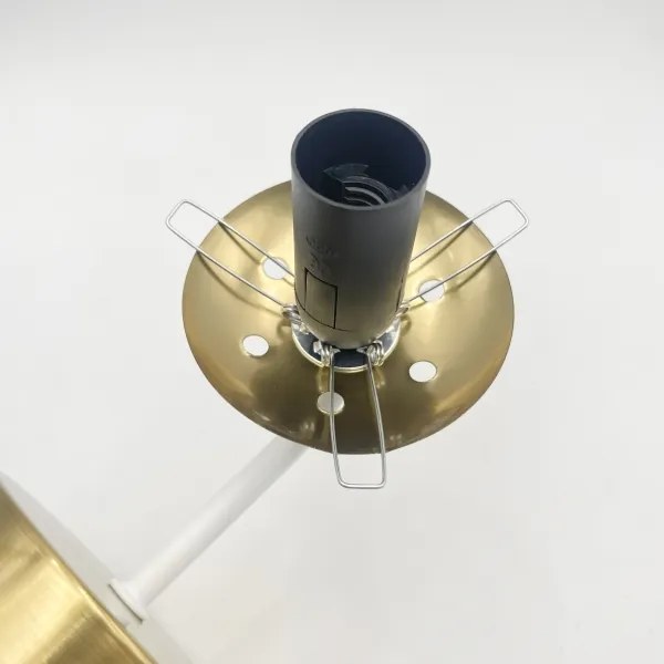 Brilagi - Lampada da parete MALIVA 1xE14/15W/230V dorata/bianca