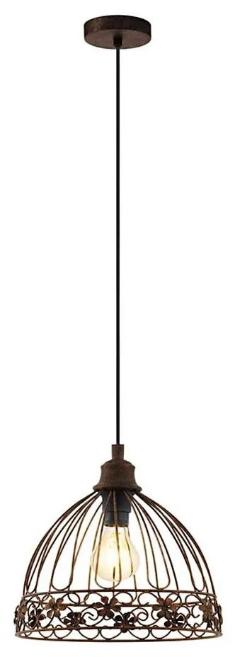 Eglo 43025 - Lampadario a sospensione con cavo SUMMERHALL 1xE27/60W/230V