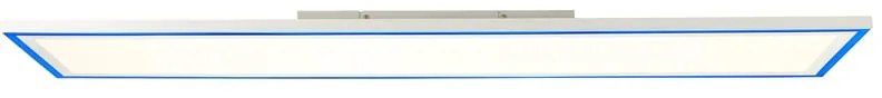 Pannello LED Lanette bianco 30x120 cm  con 3 temperature di colore ad intensità regolabile 4390 LUMEN, BRILLIANT