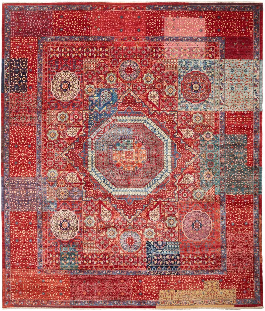 Mamluk Tappeto 290x250 (Pakistan) Annodato A Mano