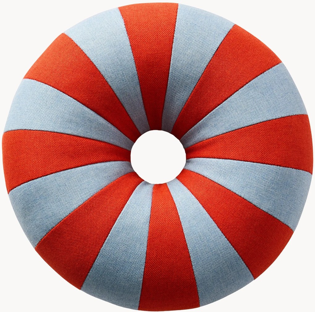 Cuscino rotondo con struttura millerighe Float
